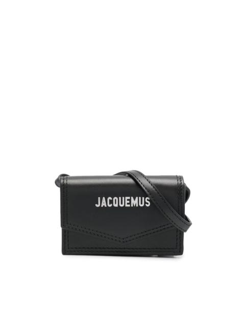 JACQUEMUS envelope-design leather bag