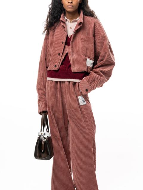 Maison MIHARAYASUHIRO Roll-up Hem Corduroy Shirt