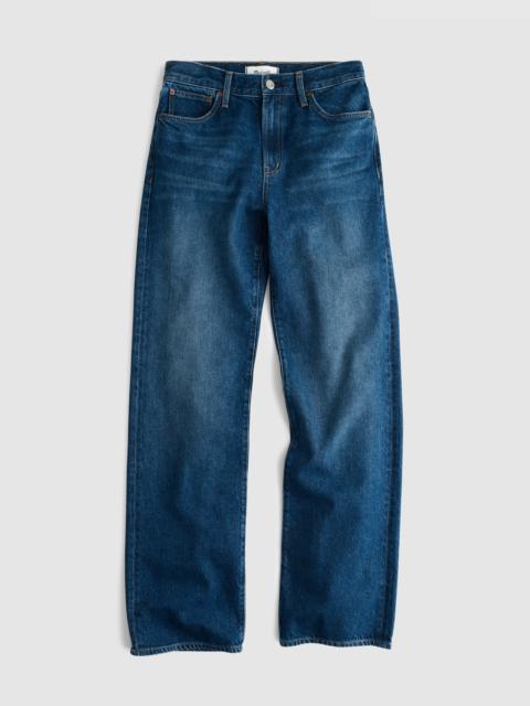 Madewell The Perfect Vintage Wide-Leg Jean in Airy Denim