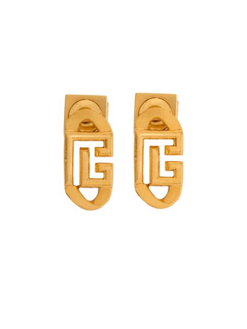 Balmain Sync PB brass earrings