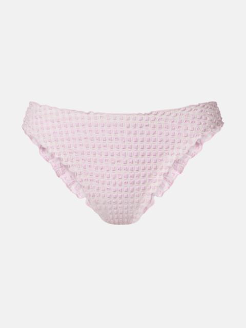 SIMKHAI Checked bikini bottoms