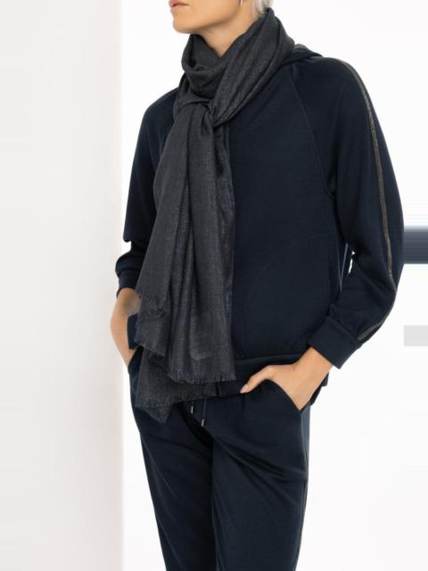 Brunello Cucinelli Lurex Scarf - Abisso