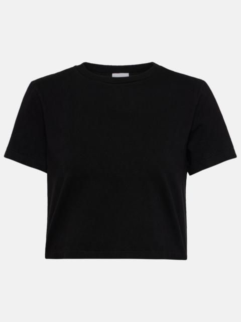 RE/DONE Cotton jersey crop top