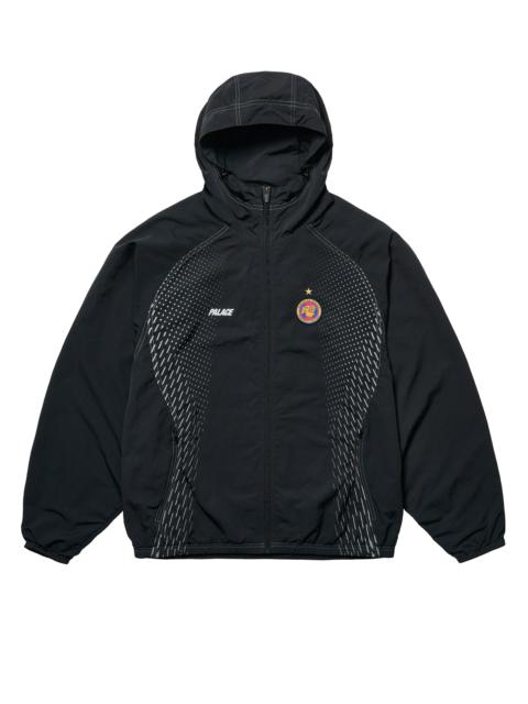 PRO TEAM HOODED SHELL JACKET BLACK