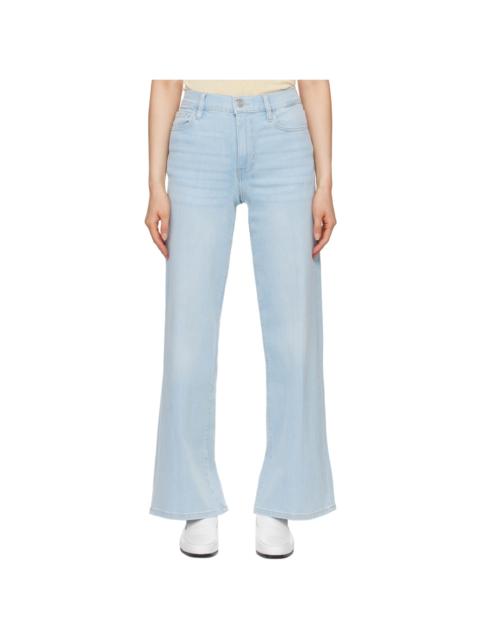 FRAME Blue 'Le Slim Palazzo' Jeans