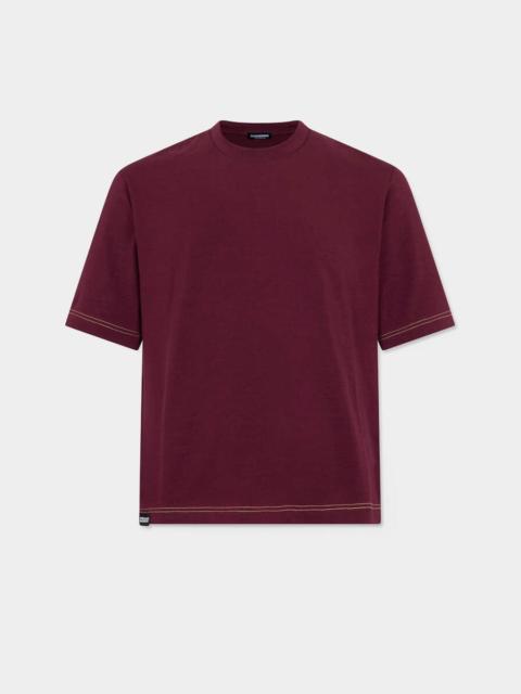 DSQUARED2 DSQUARED2 TAPE V-NECK T-SHIRT