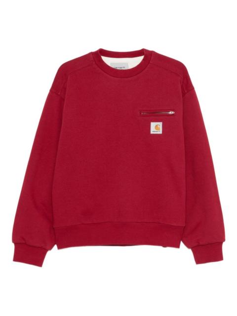 Detroit logo-appliqué sweatshirt