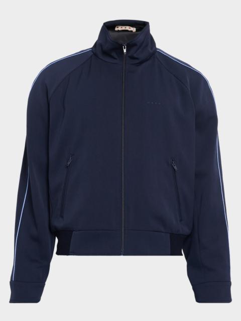 Marni Men's Wool Zip Track Jacket