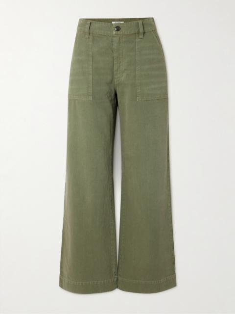 RE/DONE Baker High-rise Wide-leg Jeans