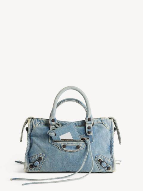 BALENCIAGA Women's Le City Bag Small in Blue
