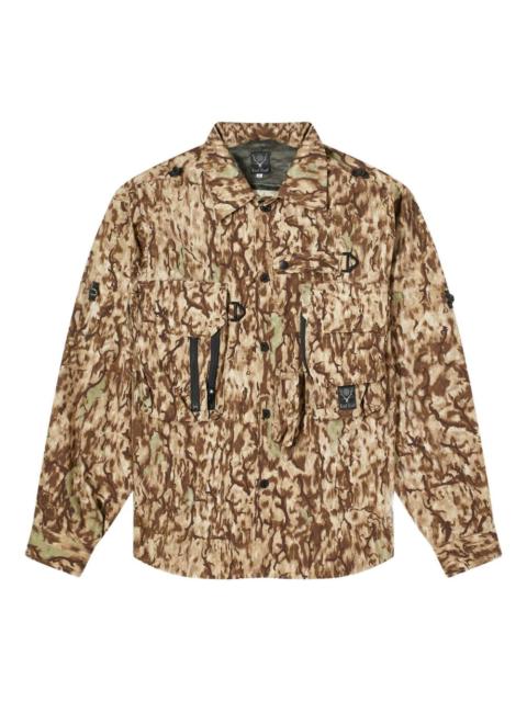 South2 West8 camouflage-print jacket