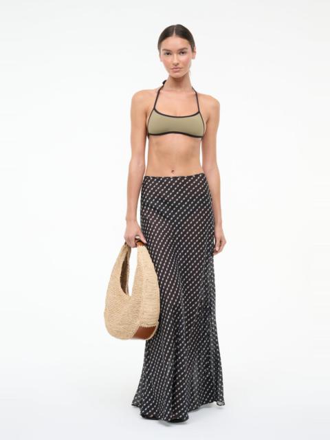 STAUD STAUD VELMA SKIRT BLACK GEO