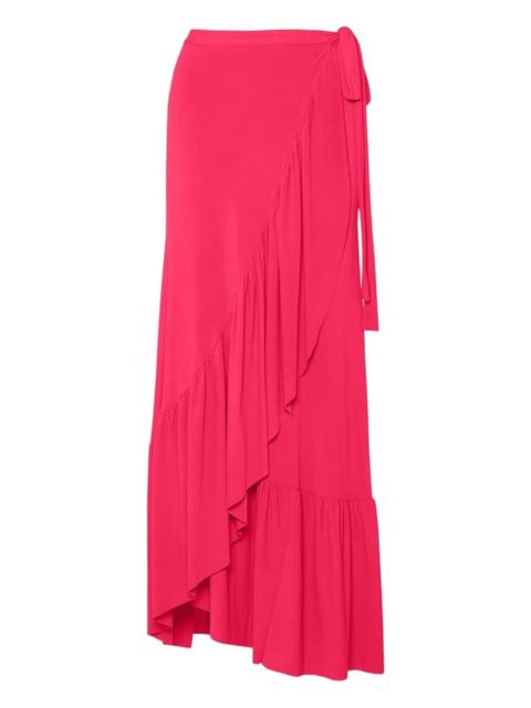 ERES Julia ruffled pareo skirt
