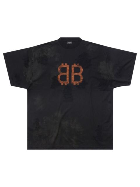 BALENCIAGA Balenciaga Oversized T-Shirt 'Washed Black'
