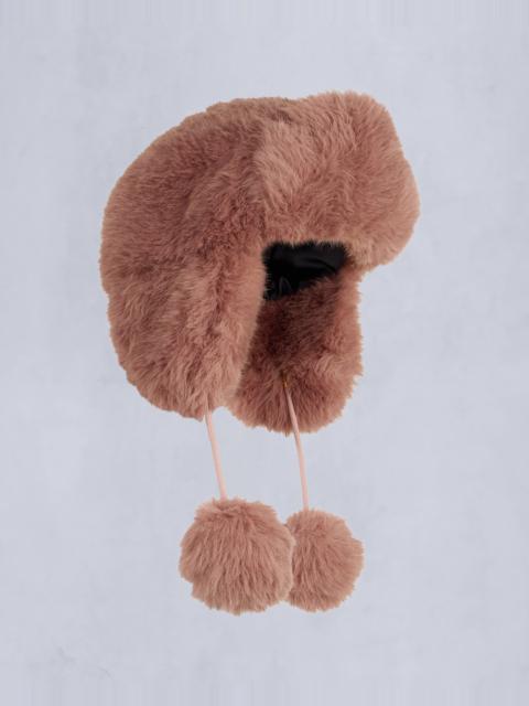 MOOSE KNUCKLES GOLD SERIES LOGO ICON TRAPPER HAT
