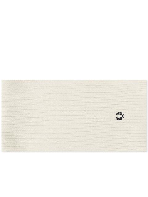 Fred Perry Fred Perry Ribbed Scarf