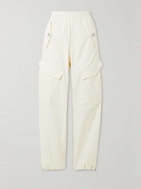 Dion Lee Latch cotton-blend twill tapered cargo pants