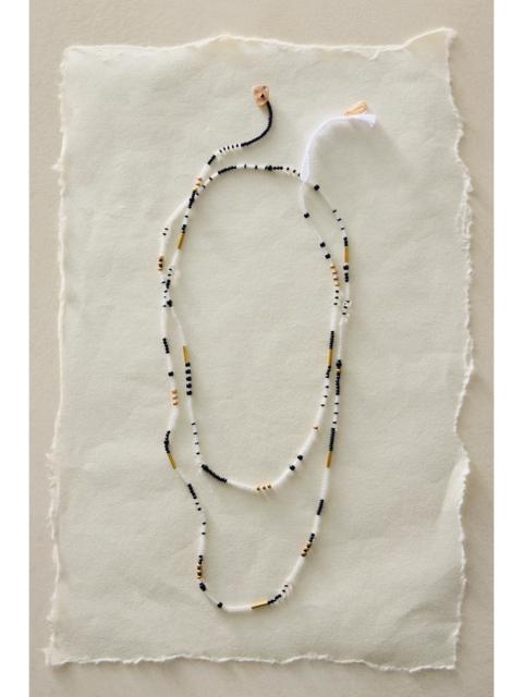 FREE PEOPLE Muse Semi-Precious Exaggerated Beaded Necklace