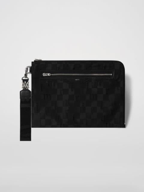 AMIRI NYLON JACQUARD IPAD POUCH