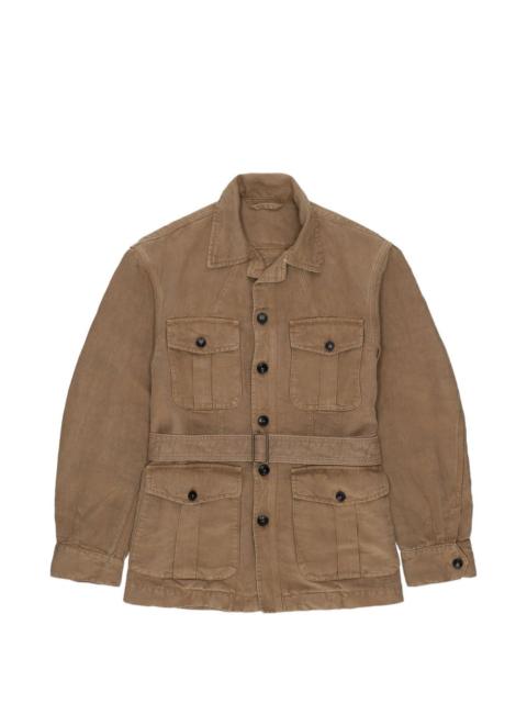 FORTELA Clint button fastening jacket
