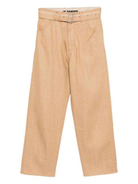 Jil Sander belted trousers
