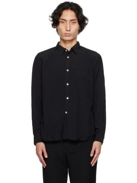 Comme des Garçons Homme Plus 단추 위로 긴 소매 셔츠