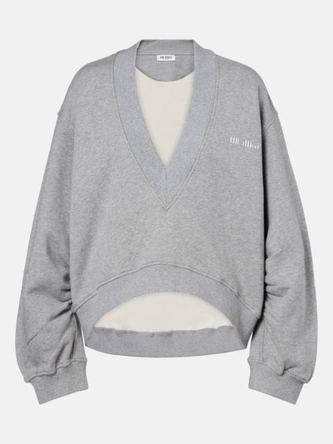 THE ATTICO Cotton fleece sweatshirt