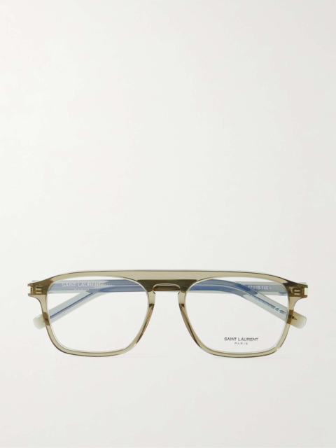 New Wave D-Frame Acetate Optical Glasses