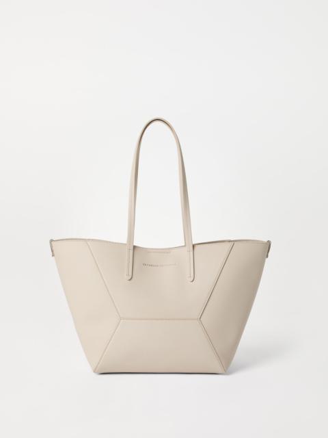 Brunello Cucinelli BC Duo small bag in calfskin with monili