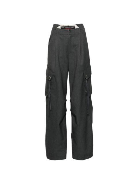 Tanya gathered cargo trousers