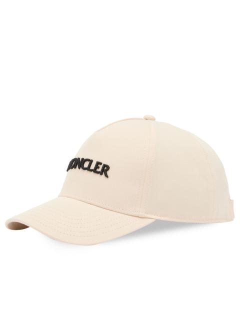 Moncler Moncler Cotton Gaberdine 'Moncler' Cap