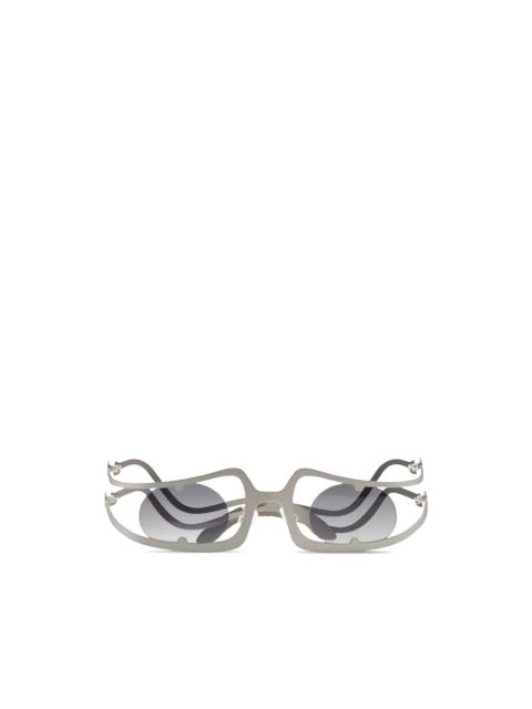 HENRIK VIBSKOV Robyn geometric-frame sunglasses