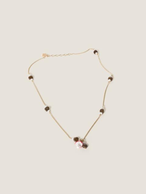Miu Miu Metal necklace