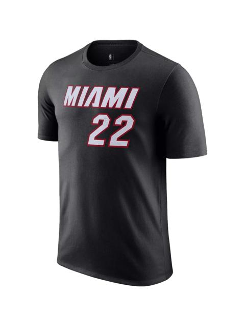 Nike NBA MIAMI HEAT PERFORMANCE T-SHIRT GS "MIAMI HEAT BUTLER 22 - Black" 9Z2B7BCMW HEAJB