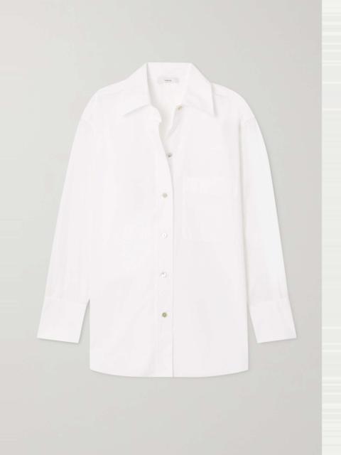 Vince Oversized cotton-poplin shirt