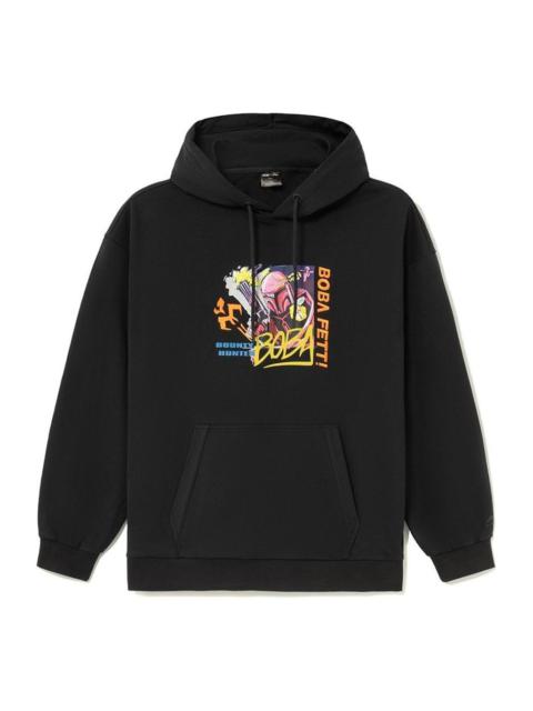 Li-Ning x Star Wars Graphic Hoodie 'Black' AWDS589-1