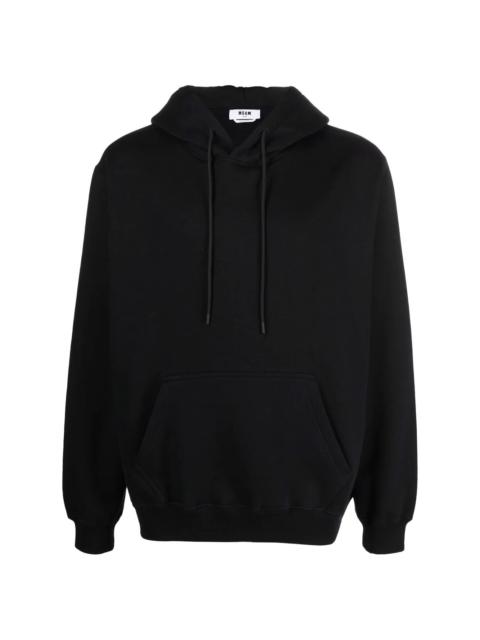 MSGM logo-print pullover hoodie