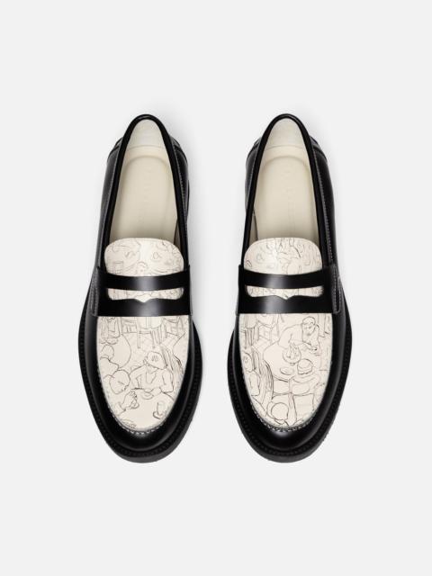 DUKE + DEXTER Wilde NY Cafe Penny Loafer - Men's