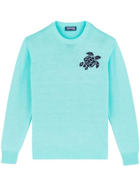 Vilebrequin embroidered-logo sweater