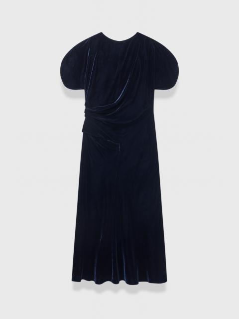 THE FOLD Salerno Velvet Dress