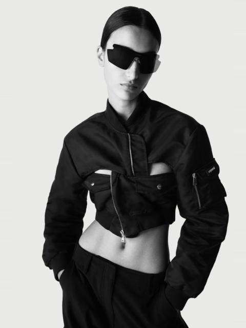 COPERNI Cut-Out Cropped Bomber Jacket