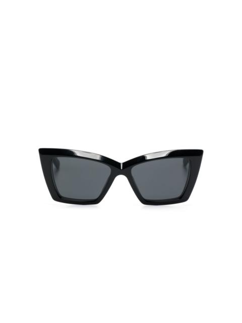 SAINT LAURENT printed cat-eye sunglasses