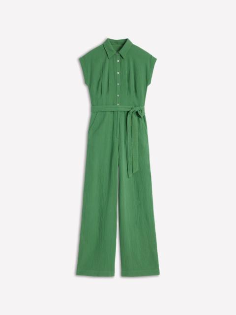BODEN Colette Double Cloth Jumpsuit-Paradise Green