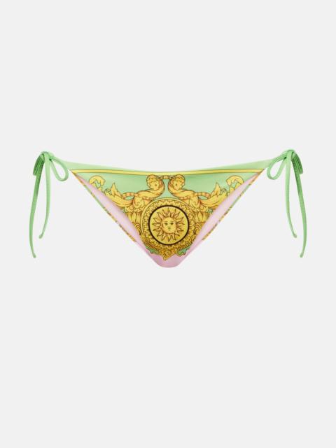 VERSACE Printed bikini bottoms