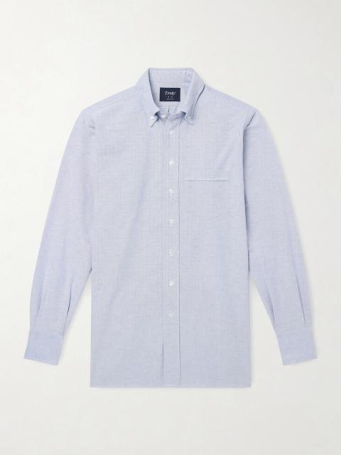 Drake's Button-Down Collar Cotton Oxford Shirt