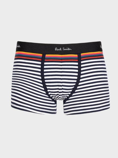 Stripe Low-Rise Boxer Briefs