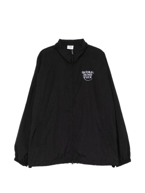 VETEMENTS logo-embroidered jacket
