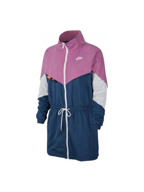 Nike (WMNS) Nike AS W Nike Sportswear ICN CLSH Track JKT Jacket COSMIC FUCHSIA CJ2047-691