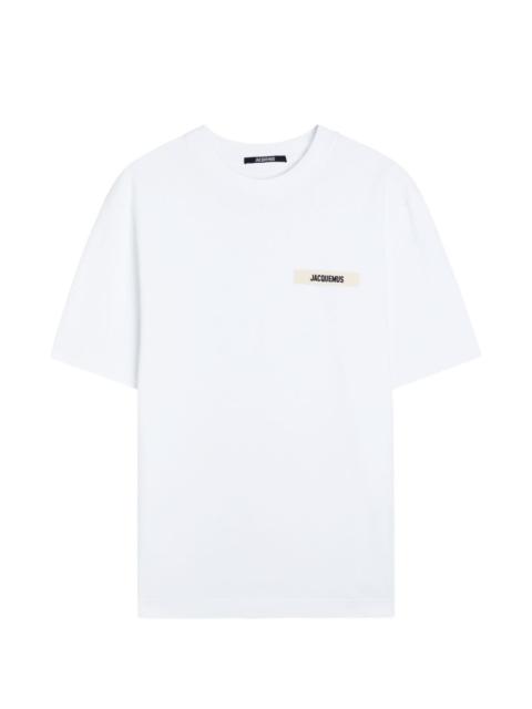 JACQUEMUS logo-patch T-shirt