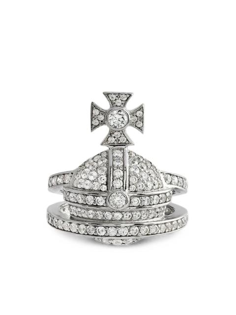 Vivienne Westwood Orb crystal-embellished ring